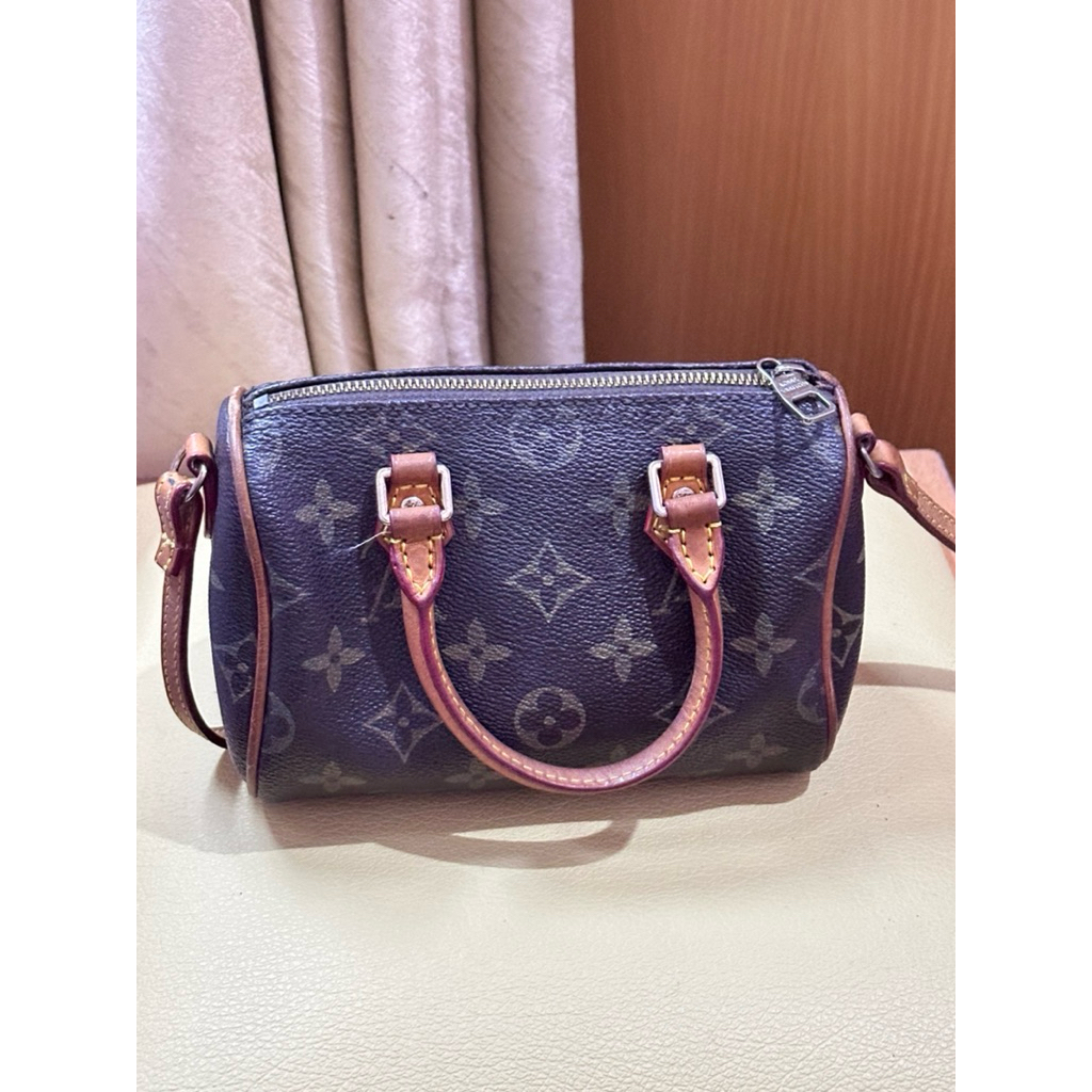 LV elpong speedy nano monogram
