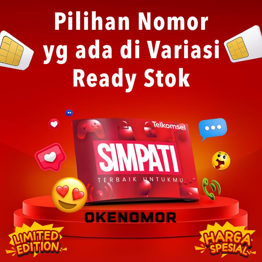 Nomor cantik simpati 1000 2000
