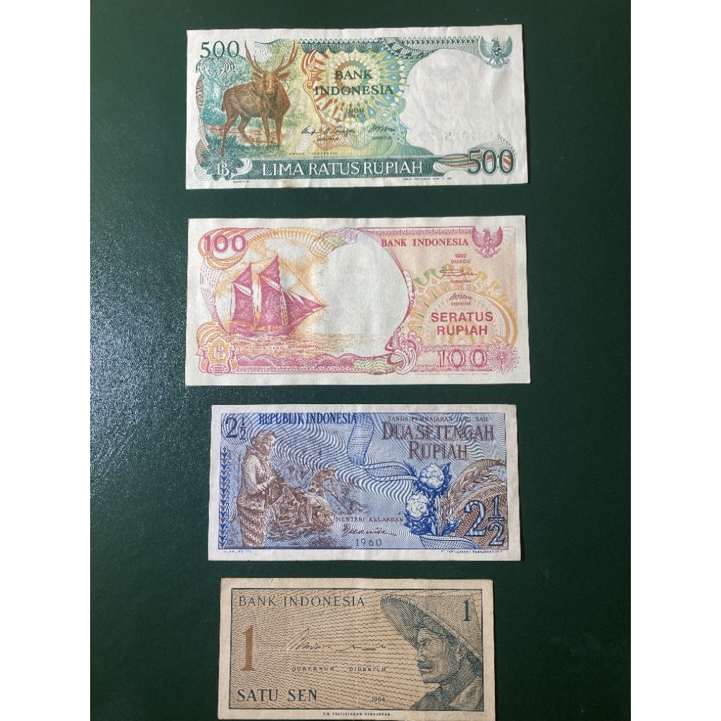 Uang Kuno Seri (X) 4 Item Murah