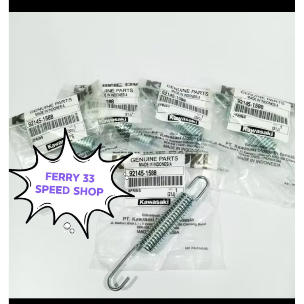 TERMURAH PER STANDAR SAMPING KLX 150 BF G S L D-TRACKER ORIGINAL 92145-1588