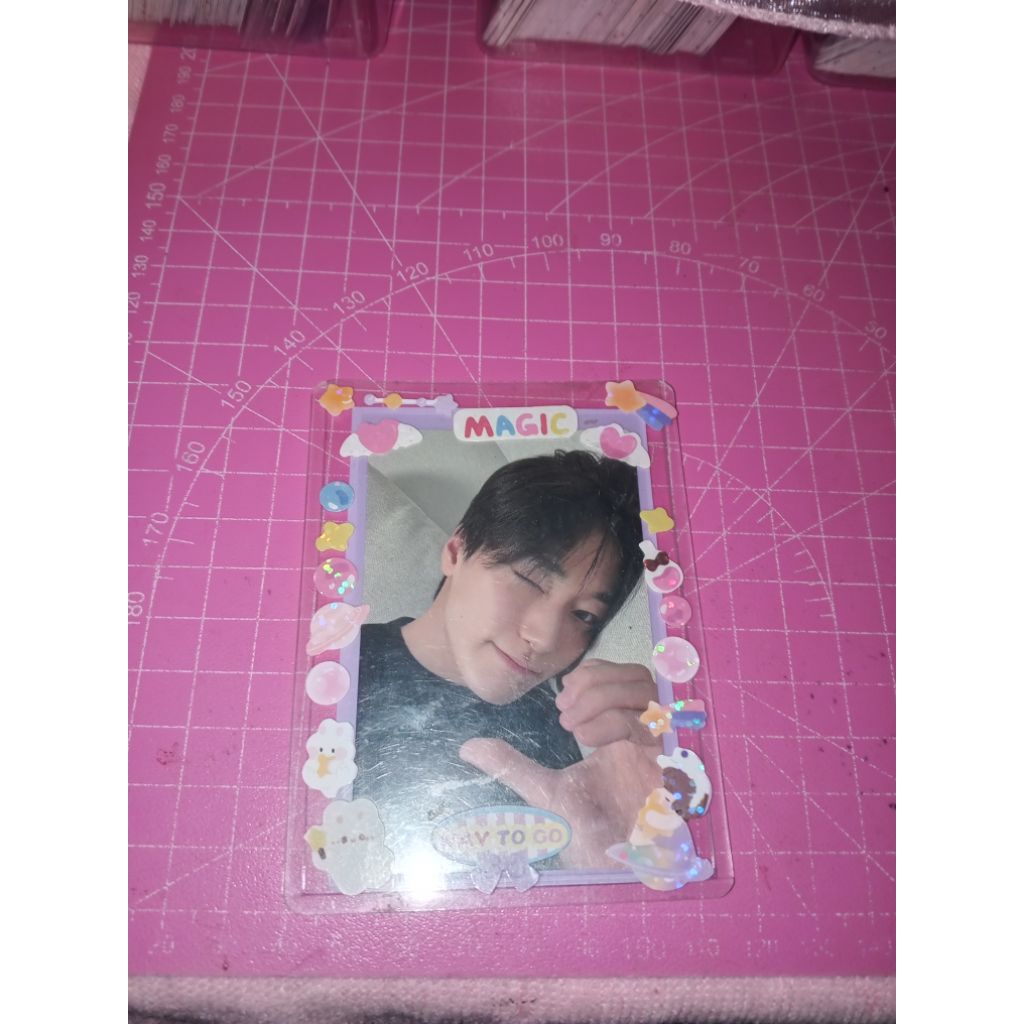 photocard ateez 'san' (official)