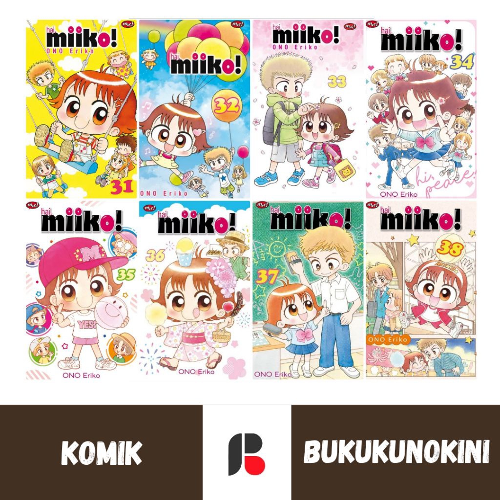 (Original, Segel) Komik Hai Miiko Vol 1 2 3 4 5 6 7 8 9 10 11 12 13 14 15 16 17 18 19 20 21 22 23 24