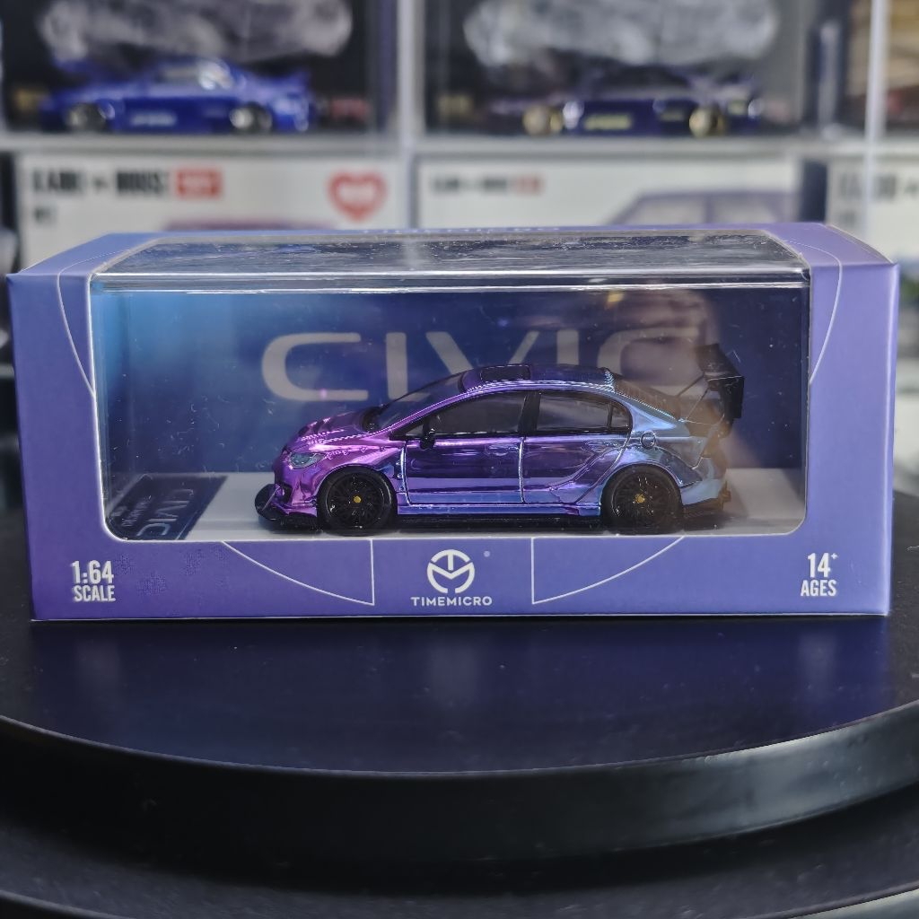 TIME MICRO TIMEMICRO CIVIC TYPE-R PURPLE CHAMELEON UNSEALED