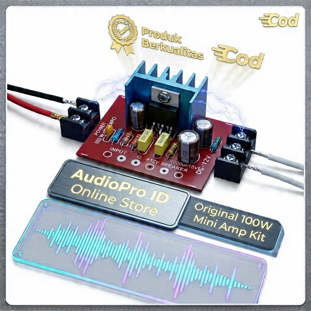 Power Amplifier Tda 2003 Mini 12Volt 100Watt