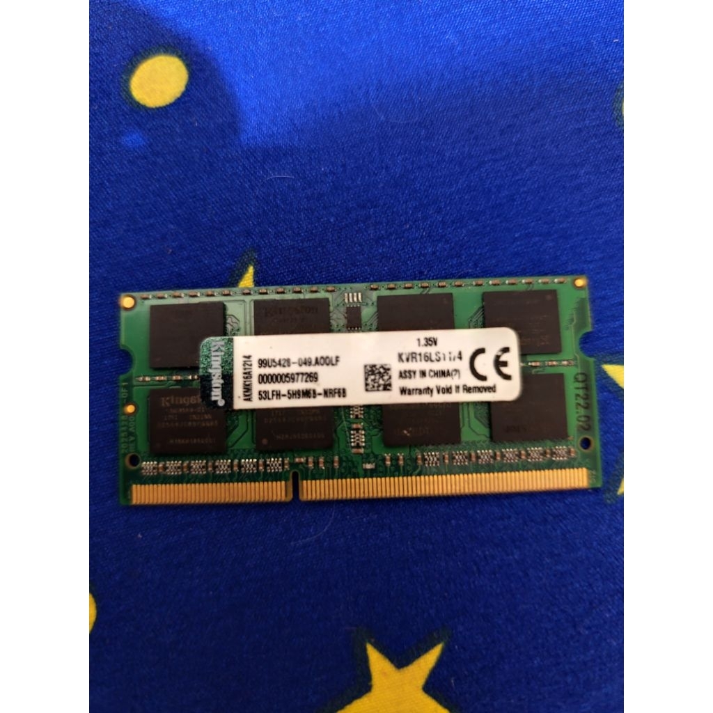 ram sodim laptop DDR3L 4GB Kingston