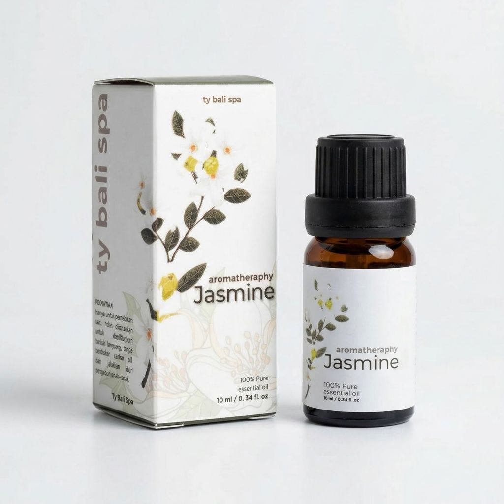 Pengharum ruangan minyak esensial oil burner / Aromaterapi / Minyak Atsiri Jasmine / Melati