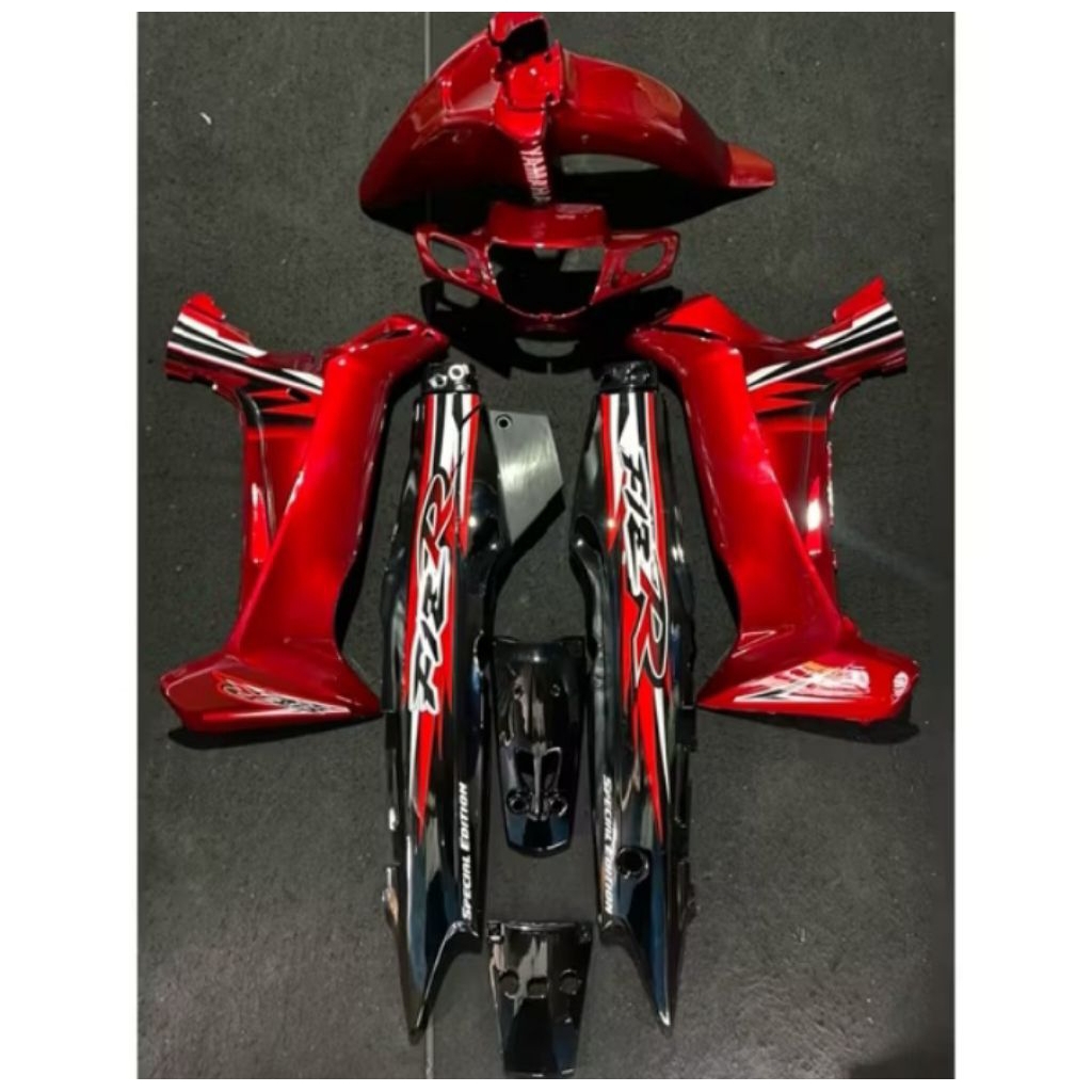 Paket hemat cover dek bodi body fullset lengkap halus YAMAHA FIZ R FIZR F1ZR F1Z R plus sticker warn