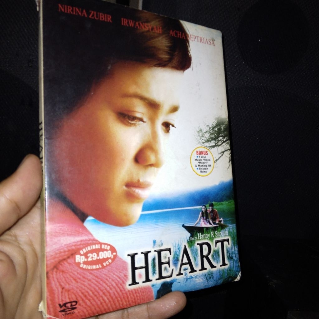 Kaset Vcd Ost Soundtrack Heart original