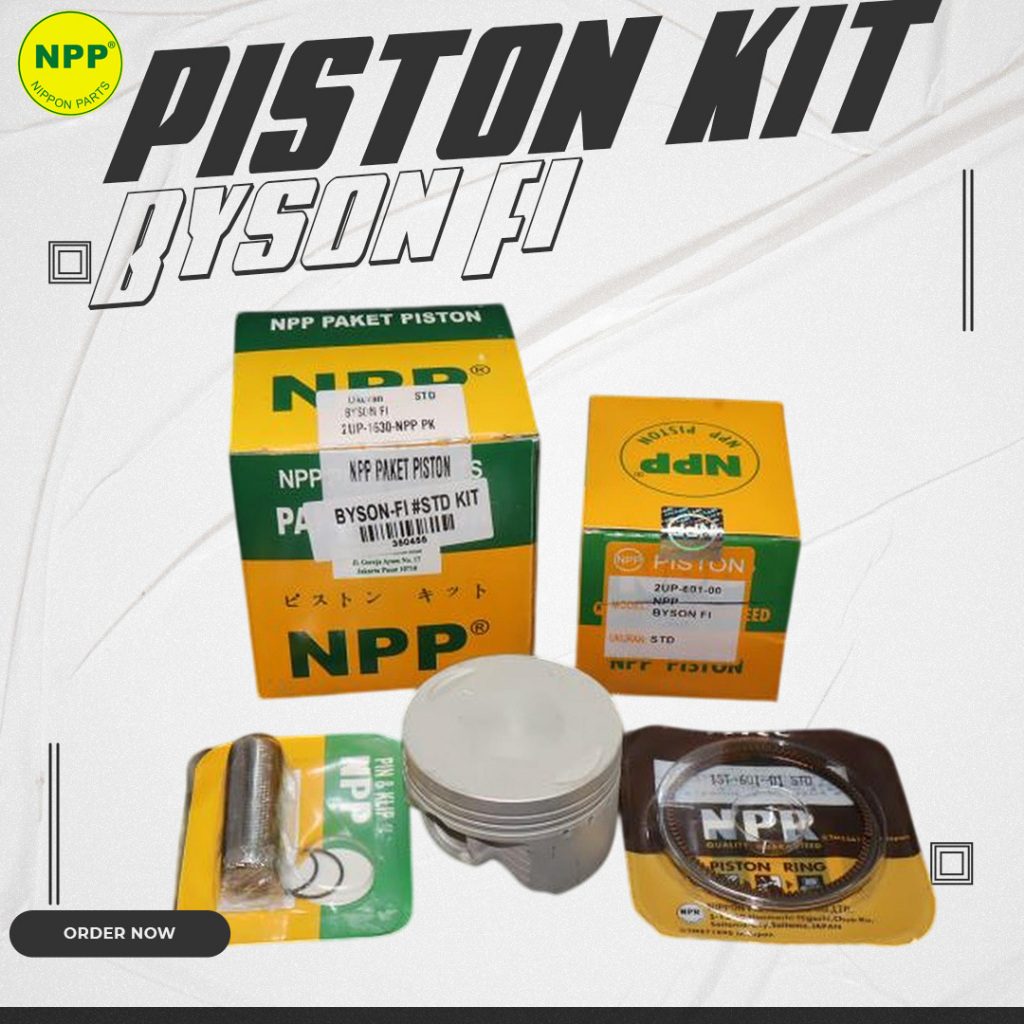 NPP PISTON KIT SEHER SET BYSON FI