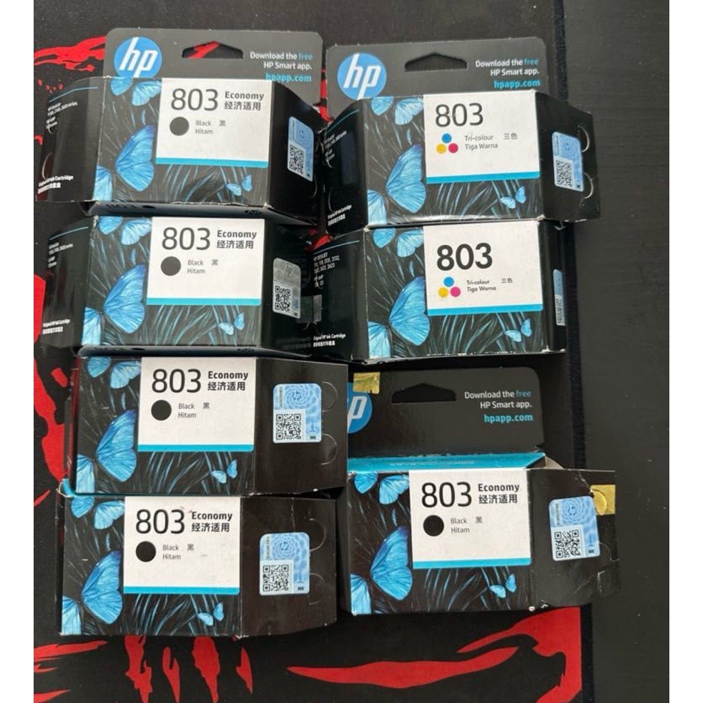 cartridge kosong HP 803 BW dan color