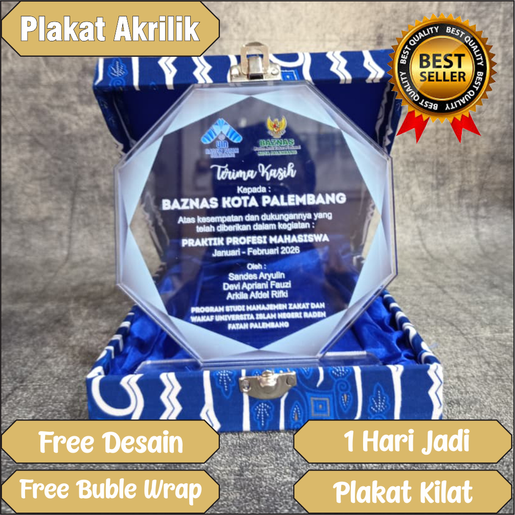 Plakat ~ Plakat Akrilik KKN ~ Plakat Akrilik PKL ~ Plakat Kampus ~ Plakat Murah