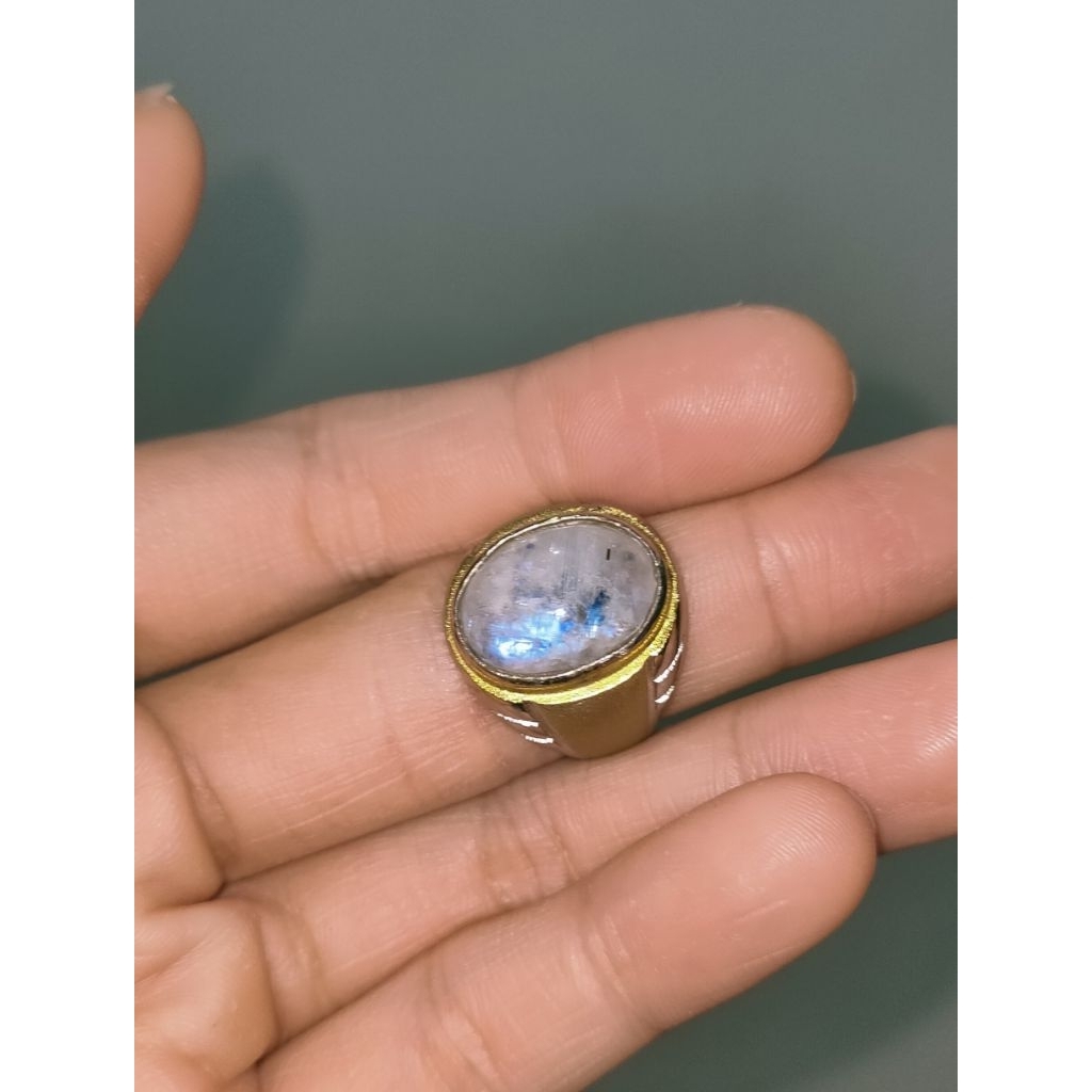 Batu Biduri Bulan Asli Original