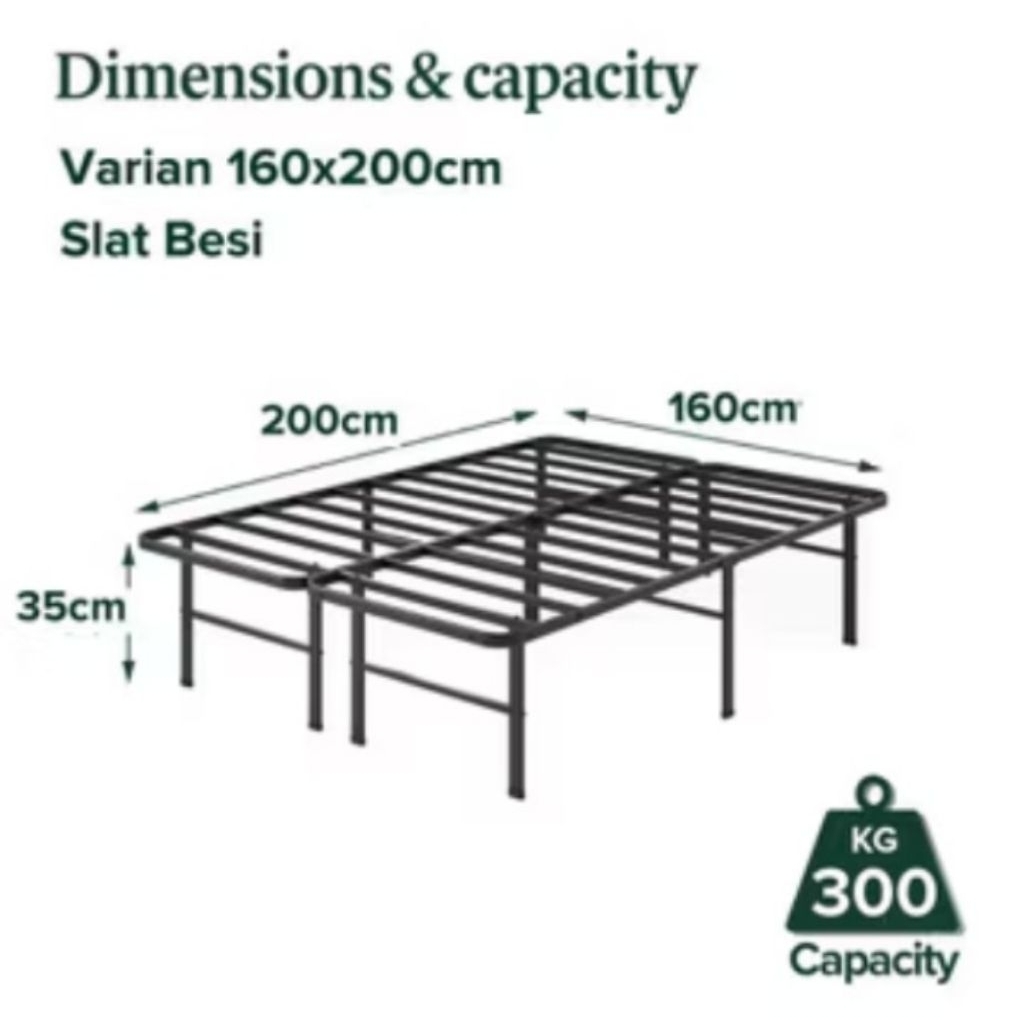 Dipan Lipat Merk ZINUS second no minus