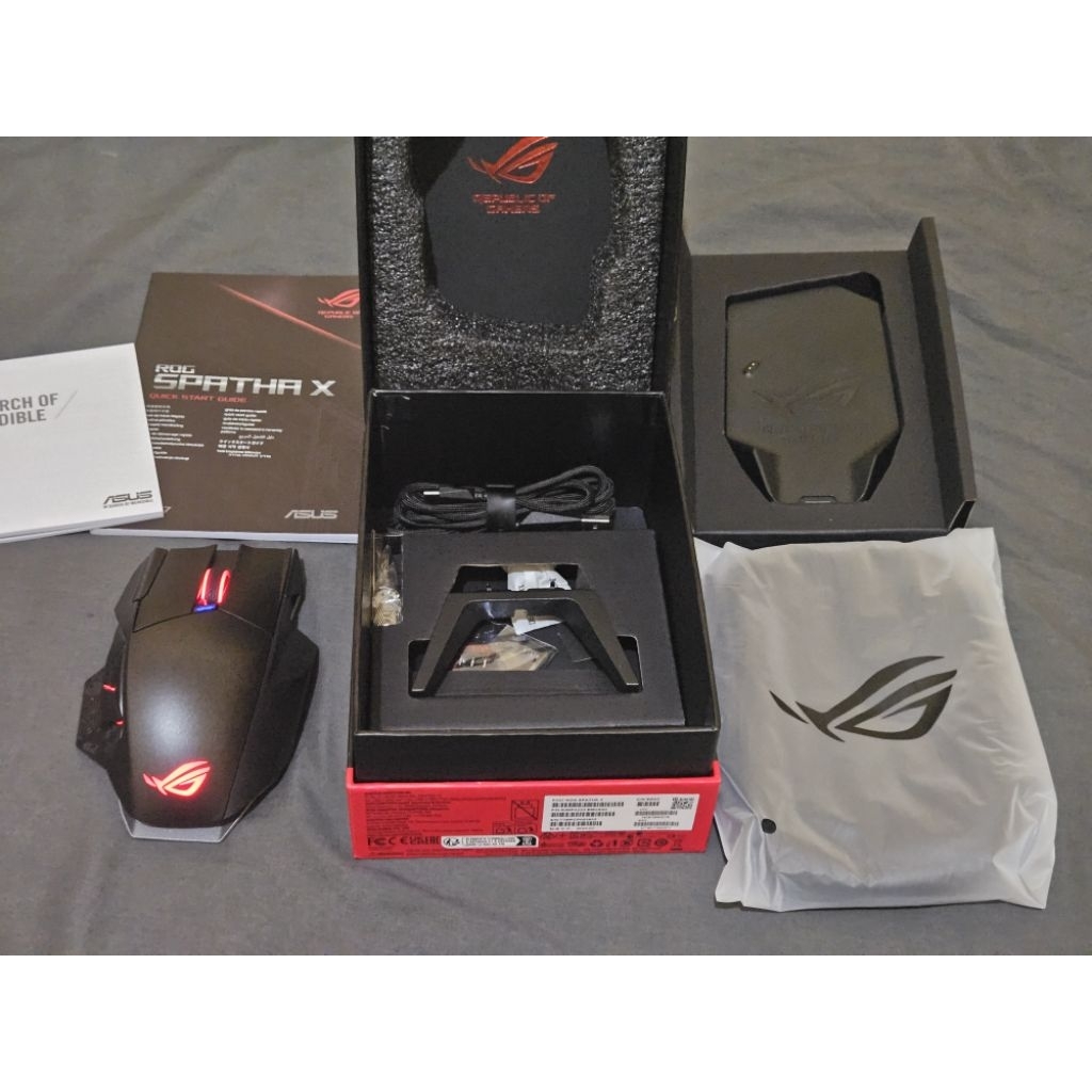 Mouse ROG Spatha X wireless Second
