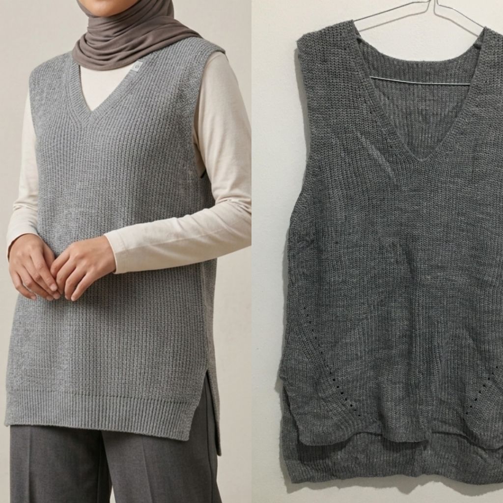 Vest Rajut Wanita | Vest Abu