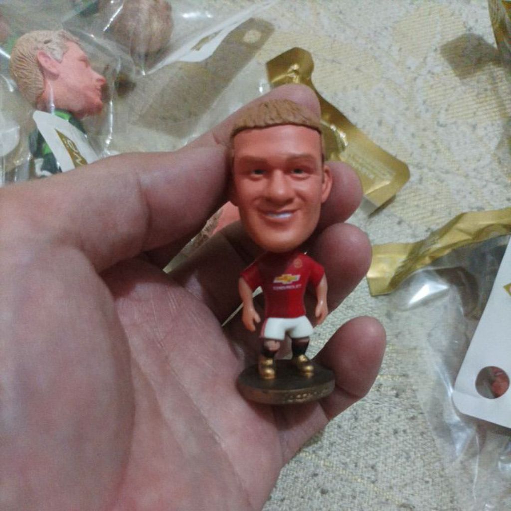 Action Figure Wayne Rooney Manchester United Soccerwe