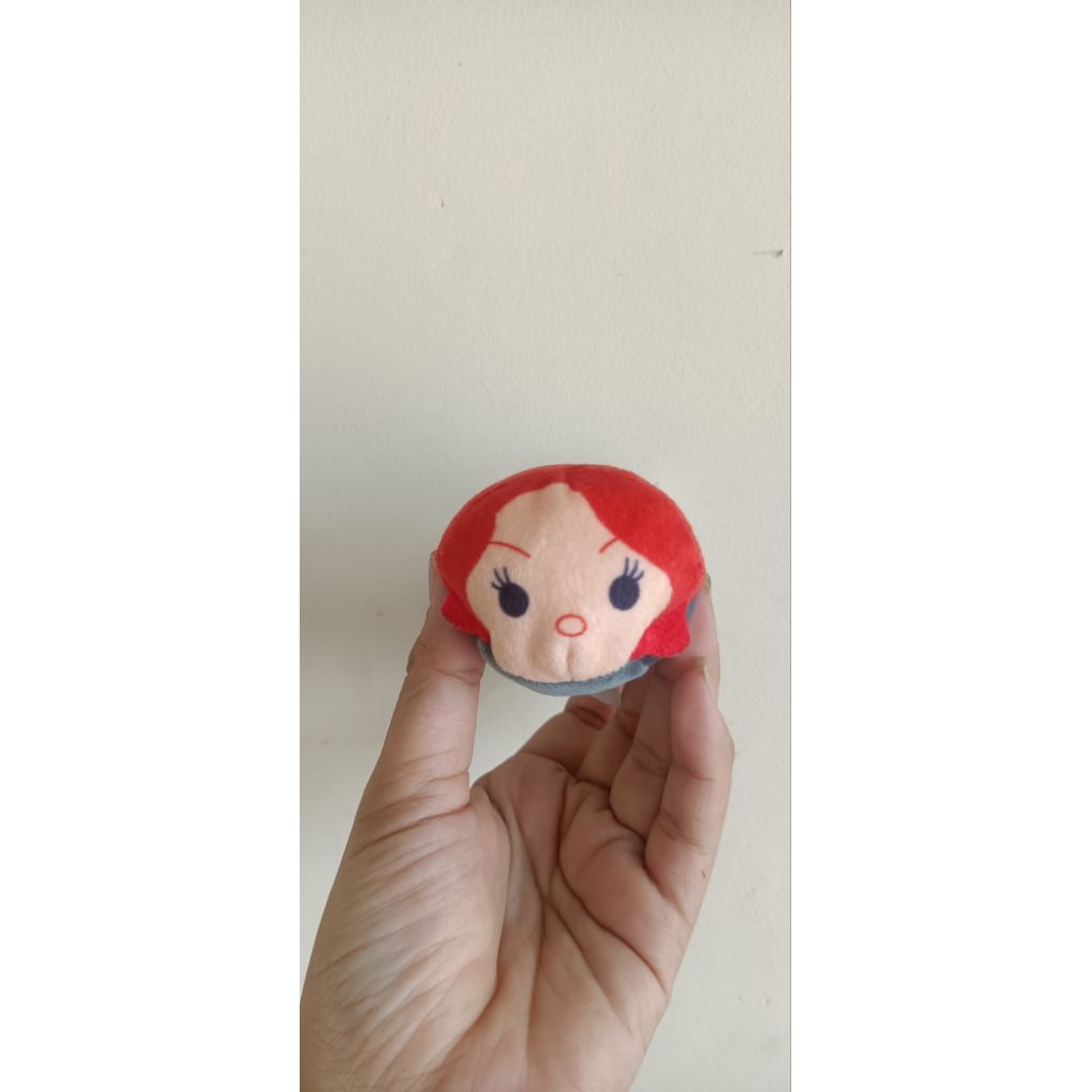 Boneka Kecil Tsum-tsum Black Widow Marvel Ori Disney