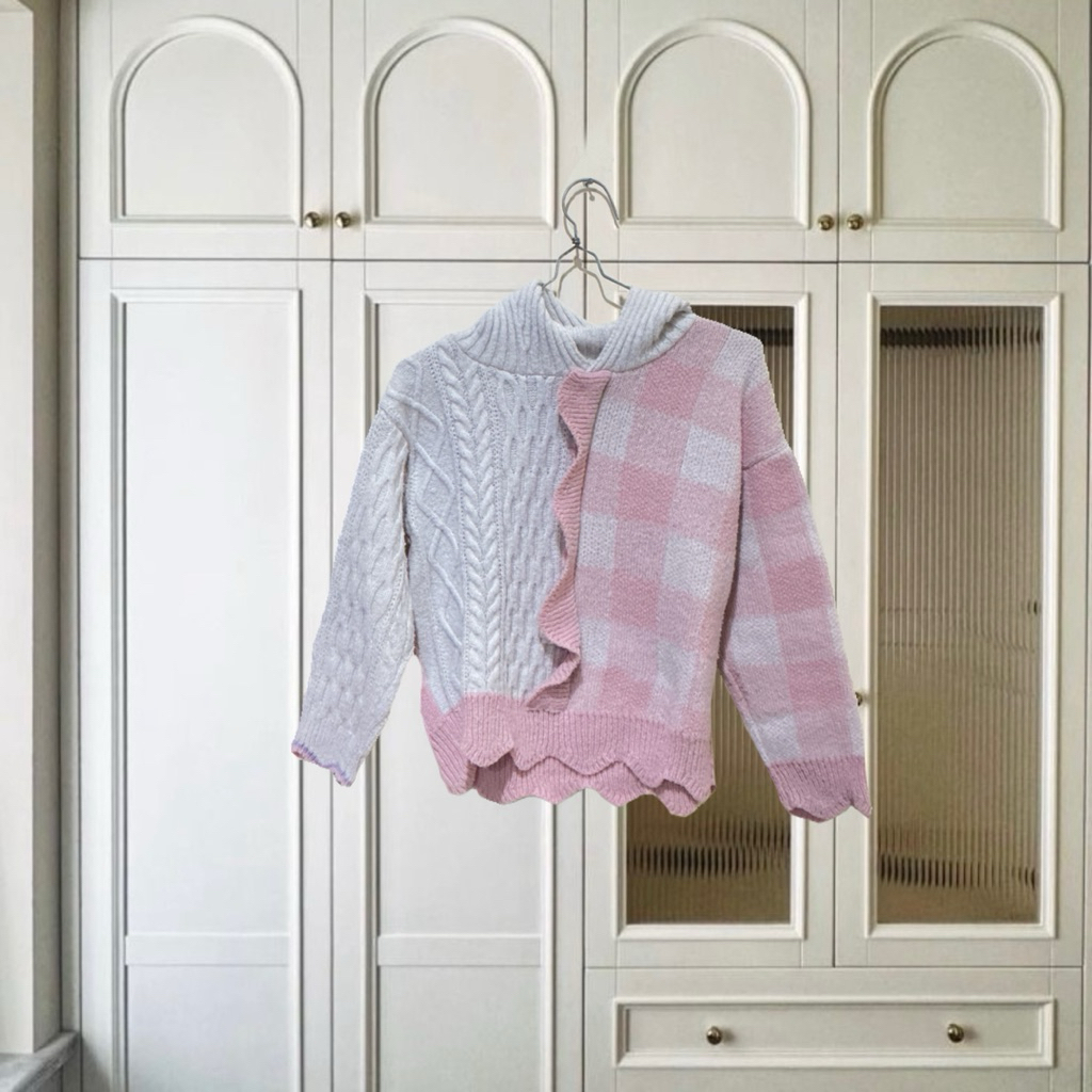 [ Preloved ] Sweater Korean Style Tebal Rajut