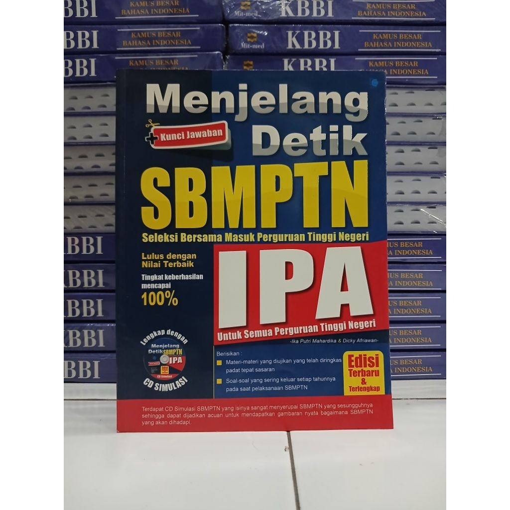 BUKU MENJELANG DETIK SBMPTN IPA