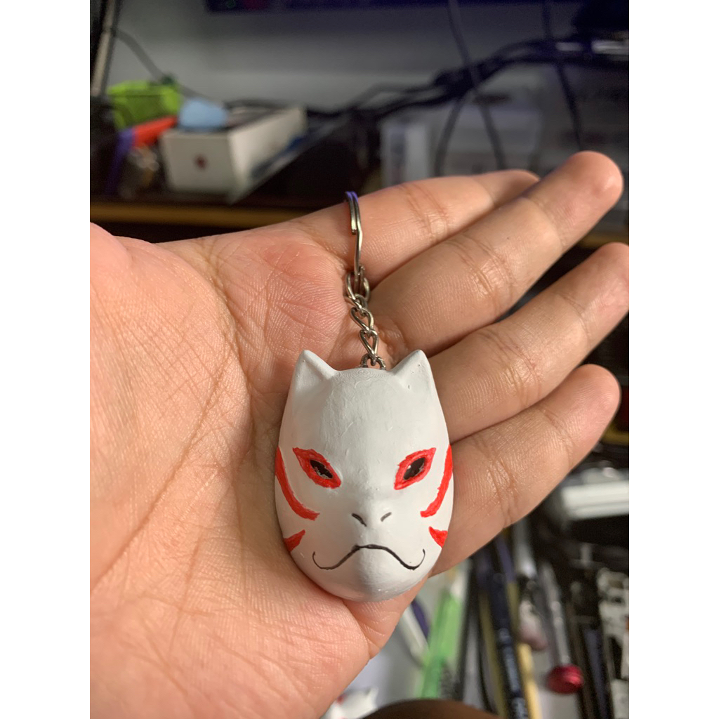 Gantungan Kunci Topeng Anbu Kakashi