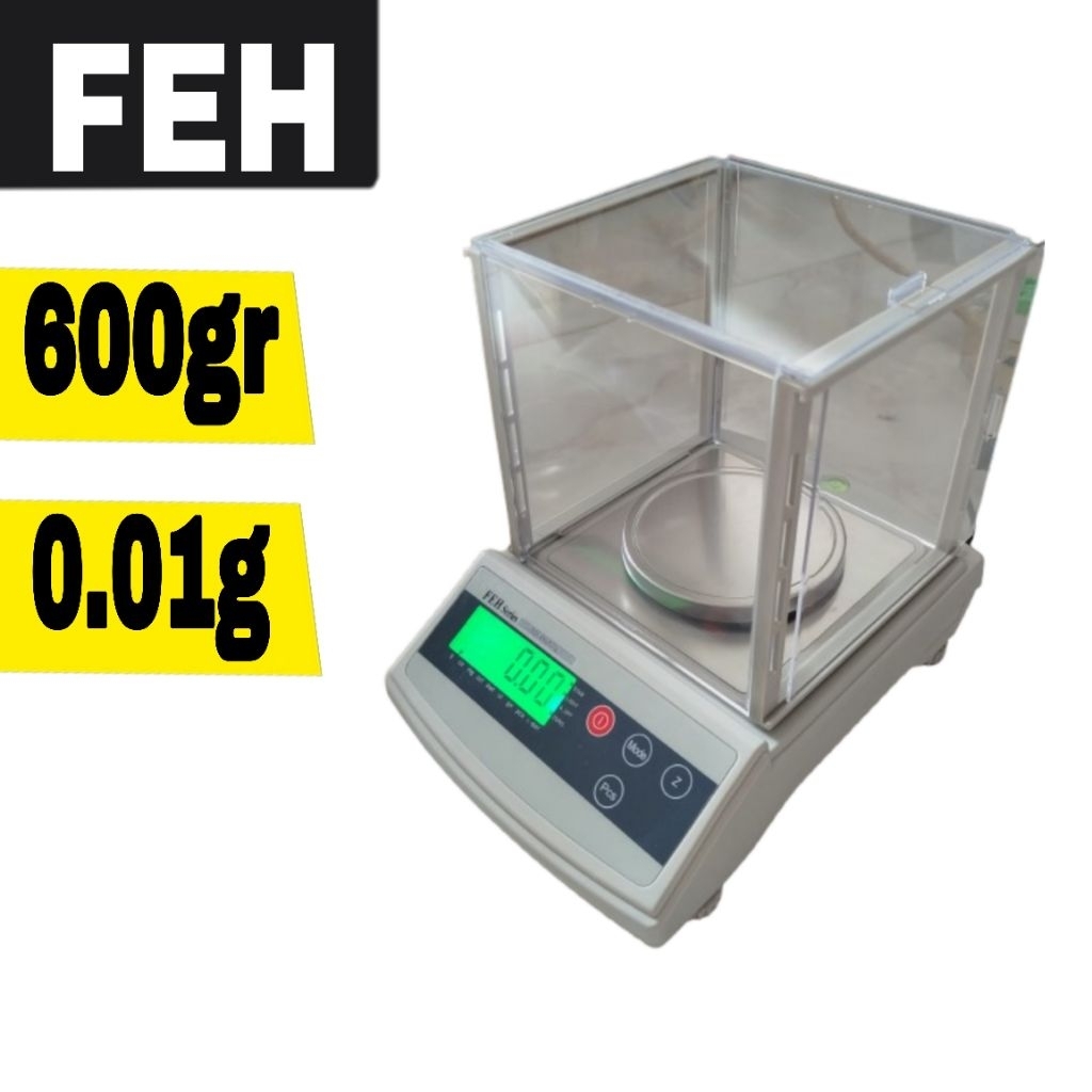timbangan digital emas 600gr 0.01g timbangan analitik lab perhiasan emas obat 0,01gr