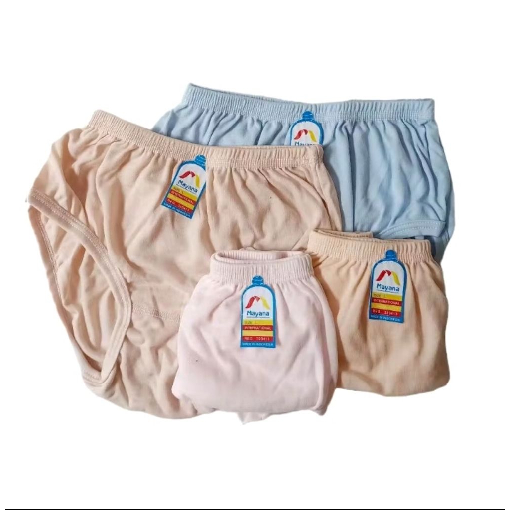 3pcs Celana dalam wanita jumbo / Celana dalam jumbo / Celana dalam katun
