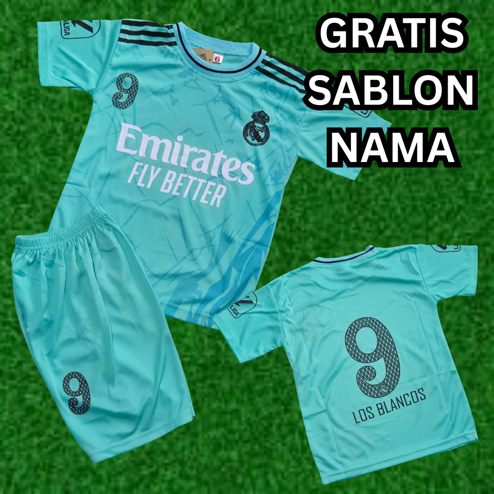 setelan baju bola madried tosca/jersey baju bola murah kw madrid tosca bahan haygate