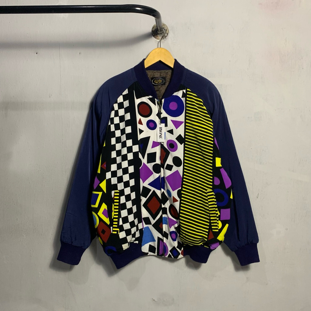 Jaket Bomber Vintage Silk