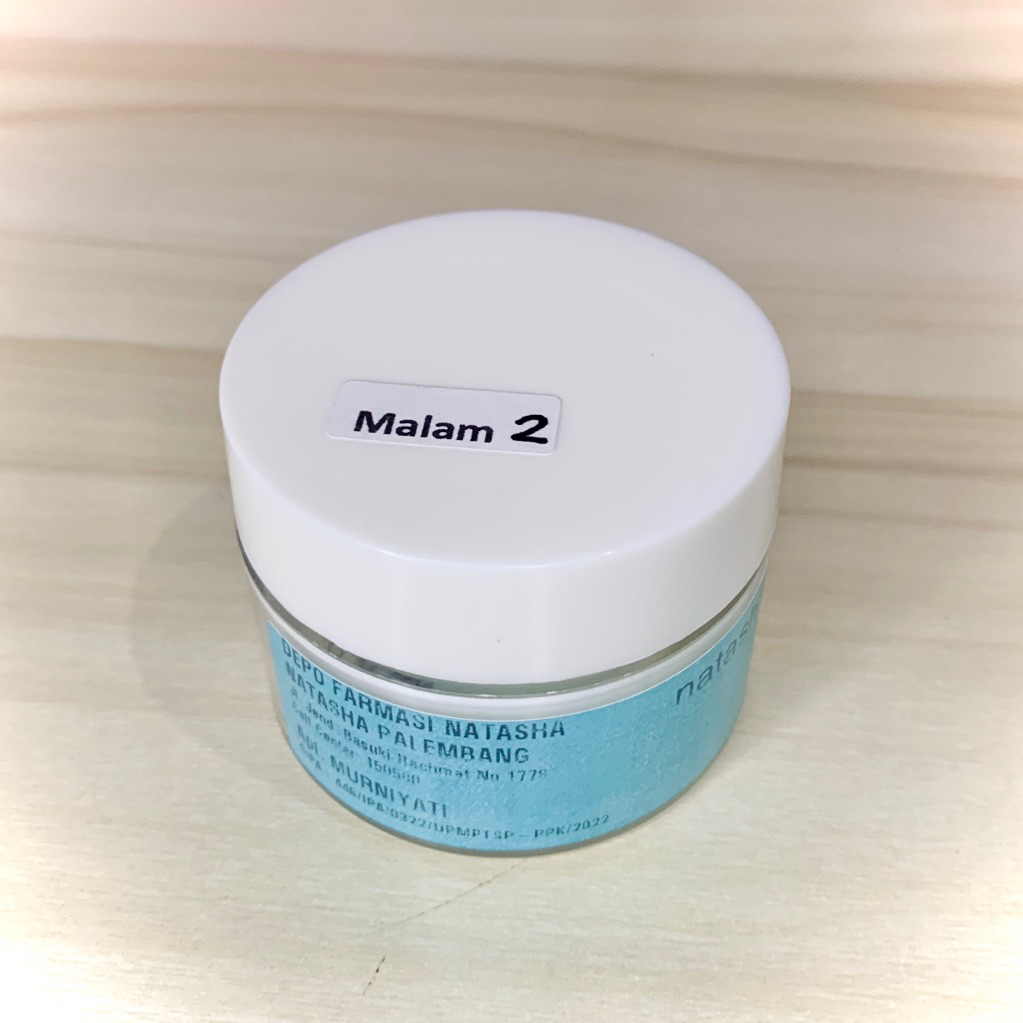 Preloved Skincare Natasha By dr Fredi Setyawan Cream Malam 2 AM2AA