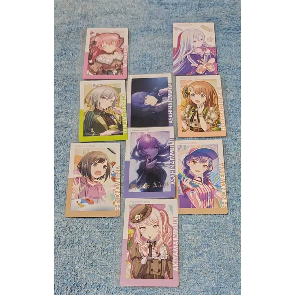 [BUNDLE cek slide 2] Project Sekai Proseka epick Mafuyu foil Mizuki Airi Kanade Minori Ena Shiho Toy