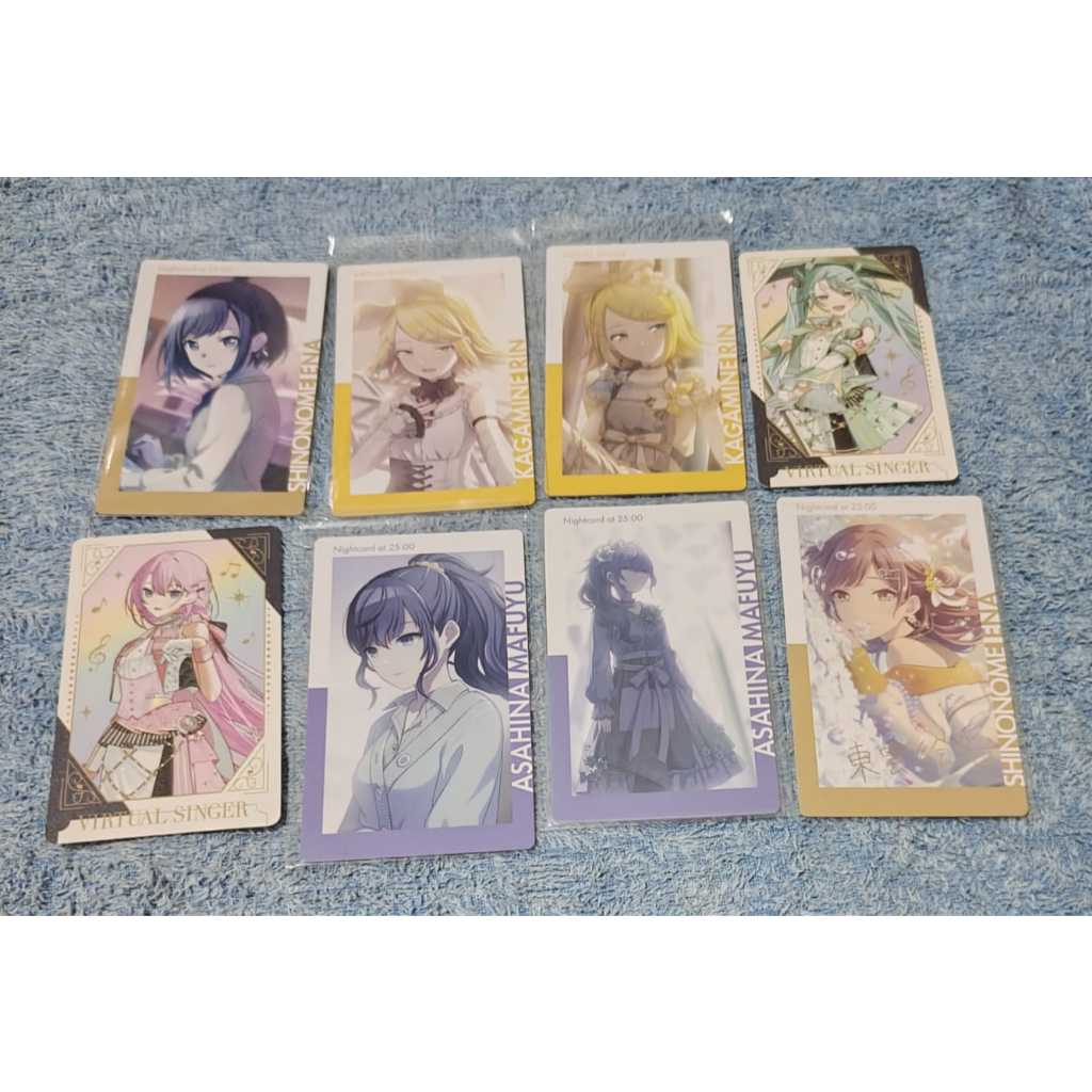 [BUNDLE] Project Sekai Proseka epick Ena foil Mafuyu Rin Luka Miku