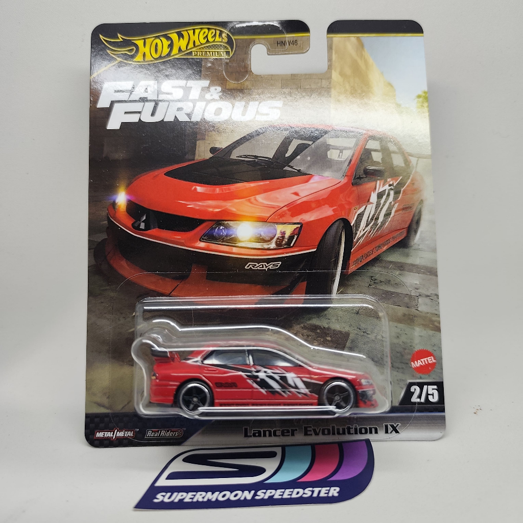 Hot Wheels Premium Fast And Furious Lancer Evolution IX