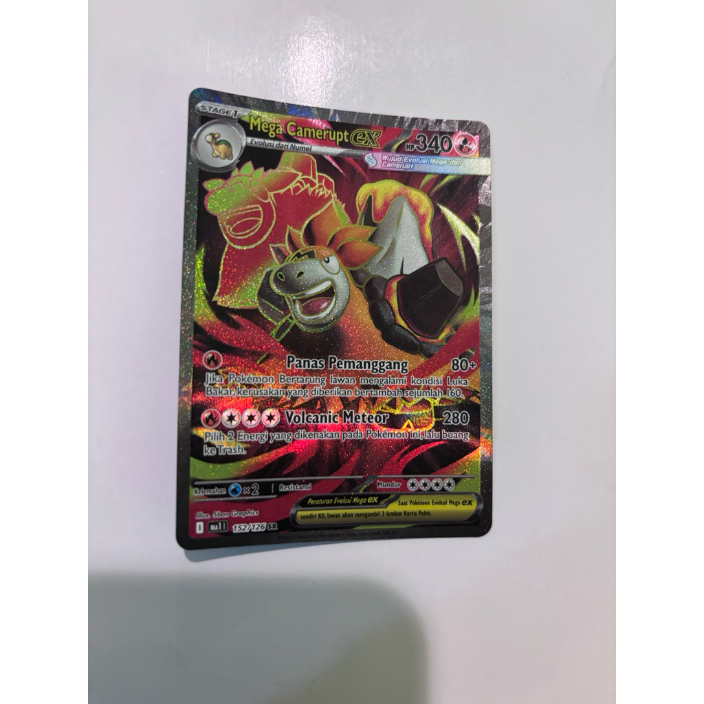 TCG Pokemon Mega Camerupt EX