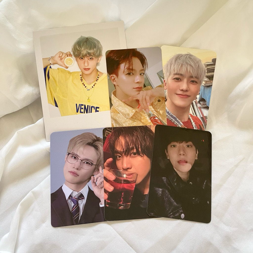 Photocard PC Official Jeno Departure Resonance 2020, Jaemin SMCU Guest, Chenle NCT Zone Office Worke