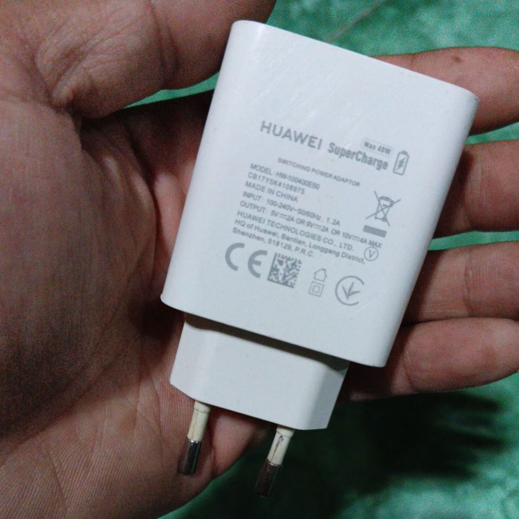 batok charger huawei original minus