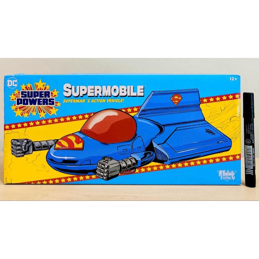 mainan action figure superman supermobile justice league superman McFarlane Toys Super Powers DC Sup