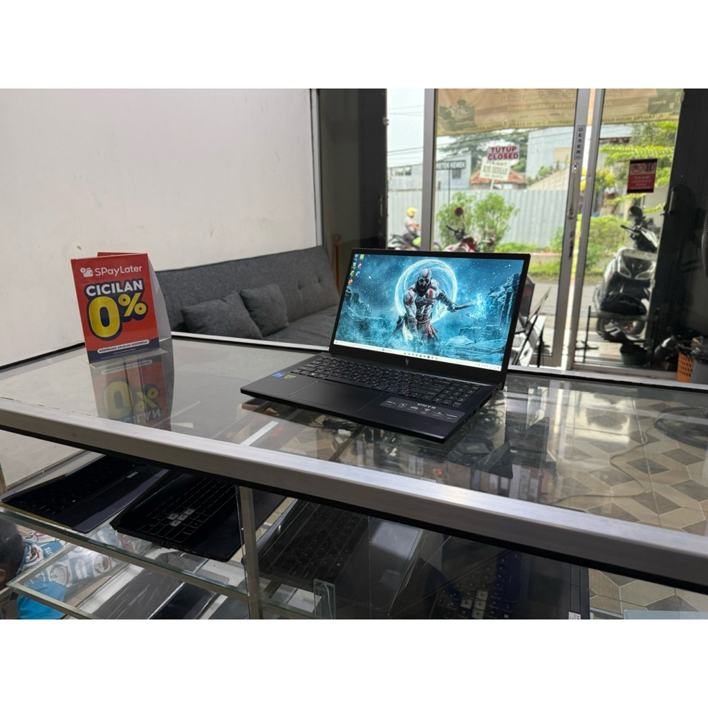 LAPTOP GAMING HP VICTUS AMD RYZEN 5gen7 RTX2050 GARANSI