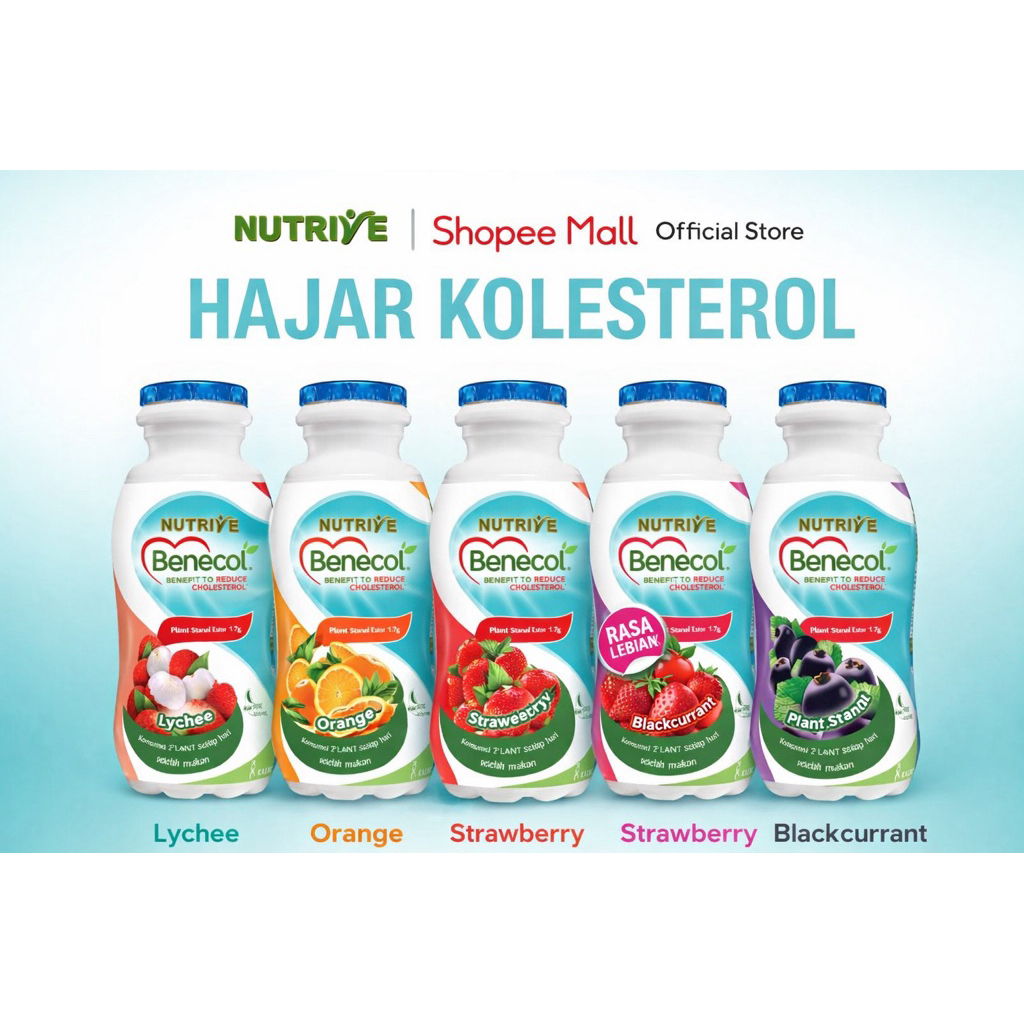 Nutrive Benecol Minuman pencegah Kolesterol