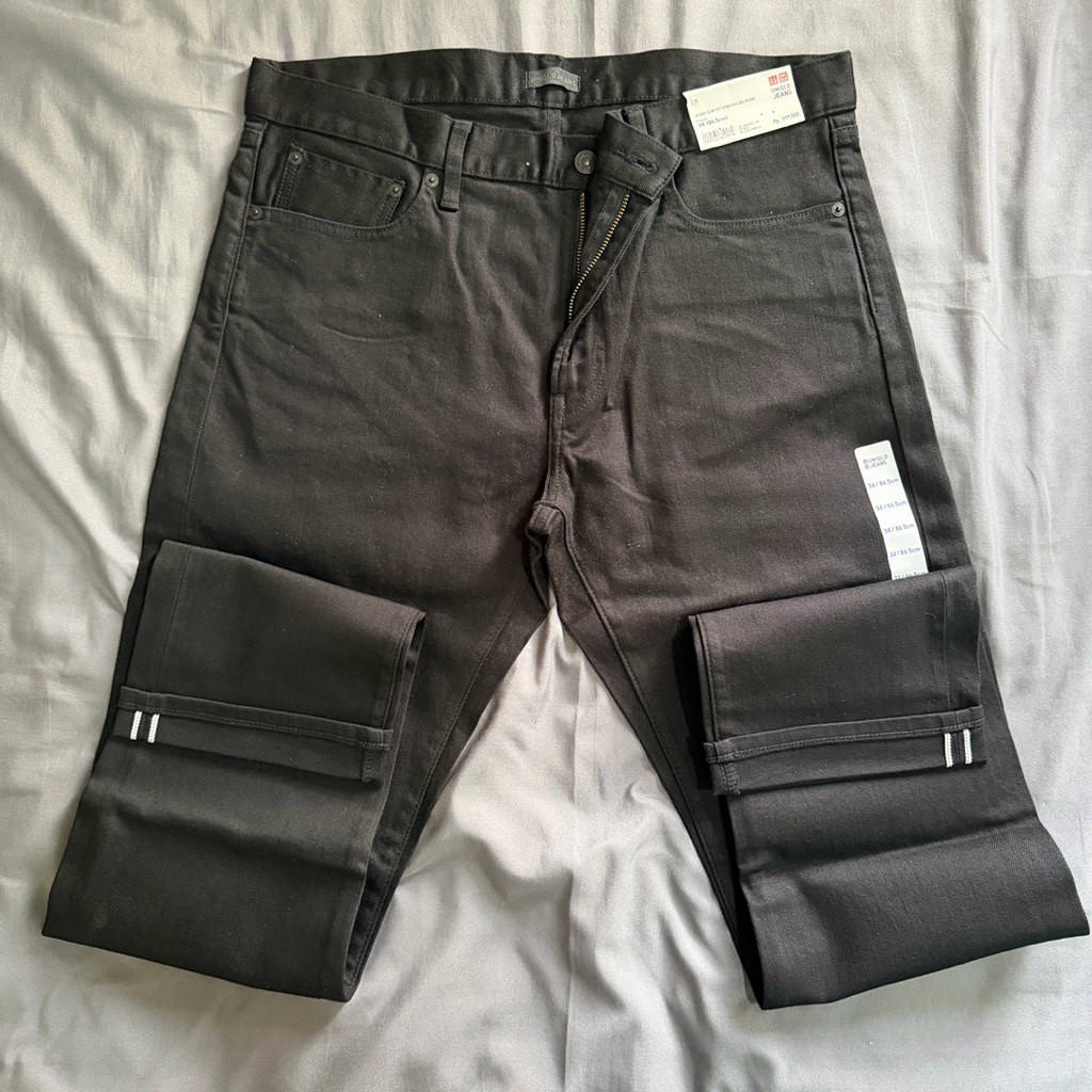 UNIQLO jeans slim fit selvedge