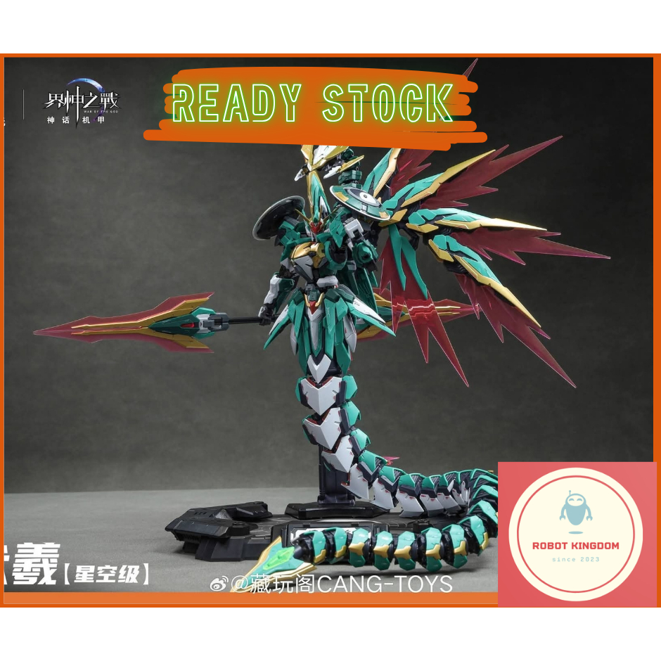 READY STOCK Cang Toys War of the God Fuxi Model Kit with Metal In Frame 1/100