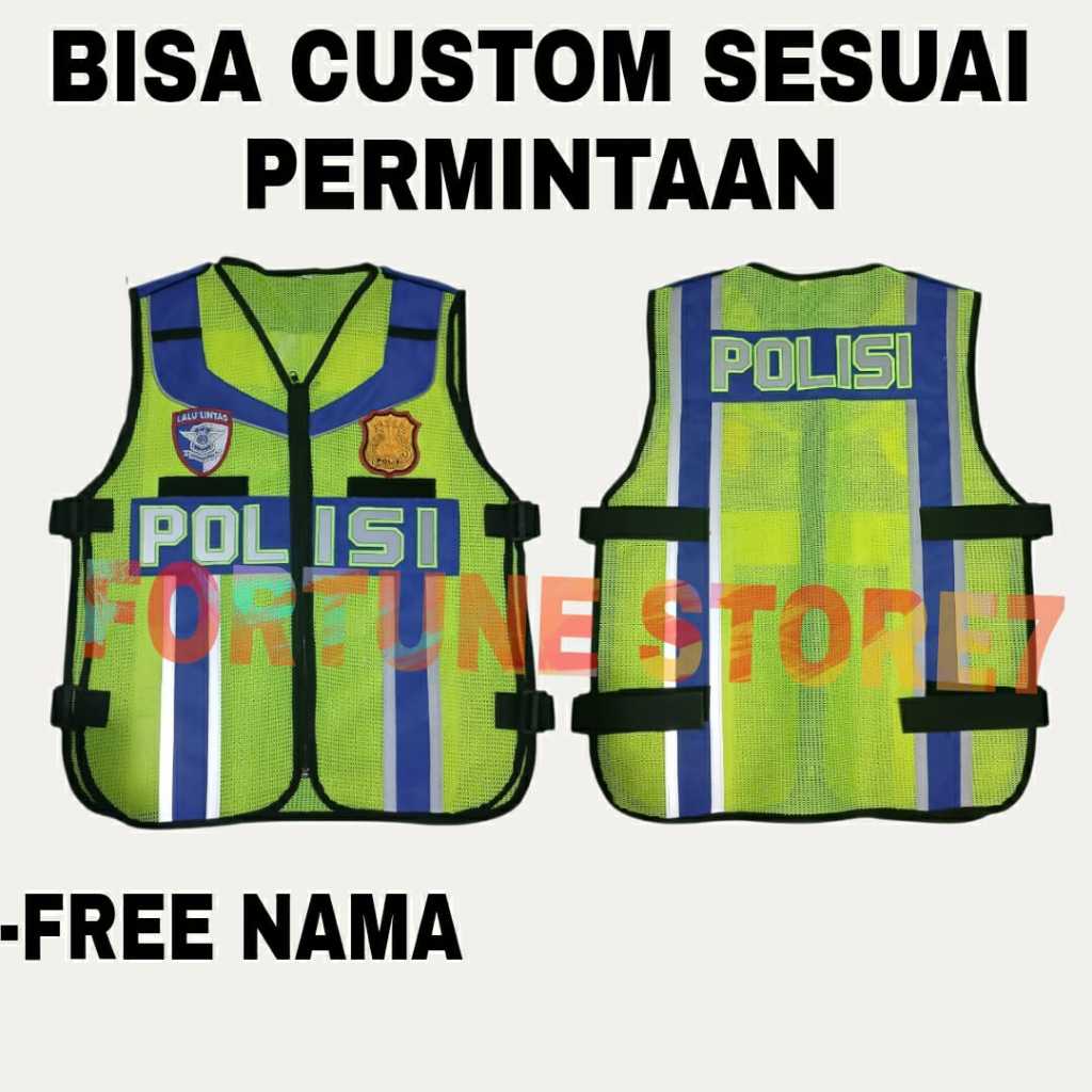 Rompi Jaring Polisi Lalu Lintas Premium Rompi Jaring Jala Polisi Lalu Lintas Rompi Jaring Polantas T