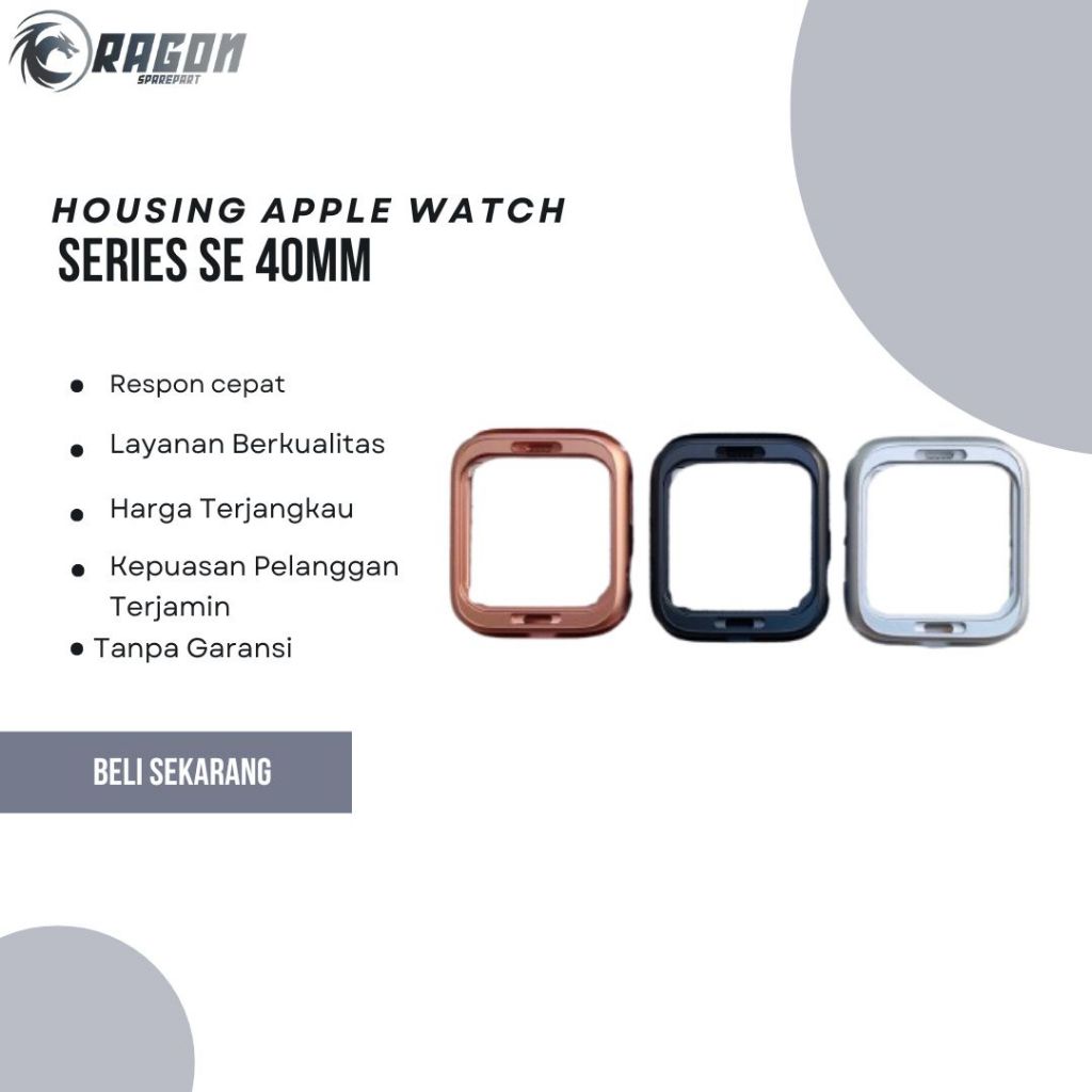 HOUSING CASING APPLE WATCH SERIES SE 40MM ORIGINAL