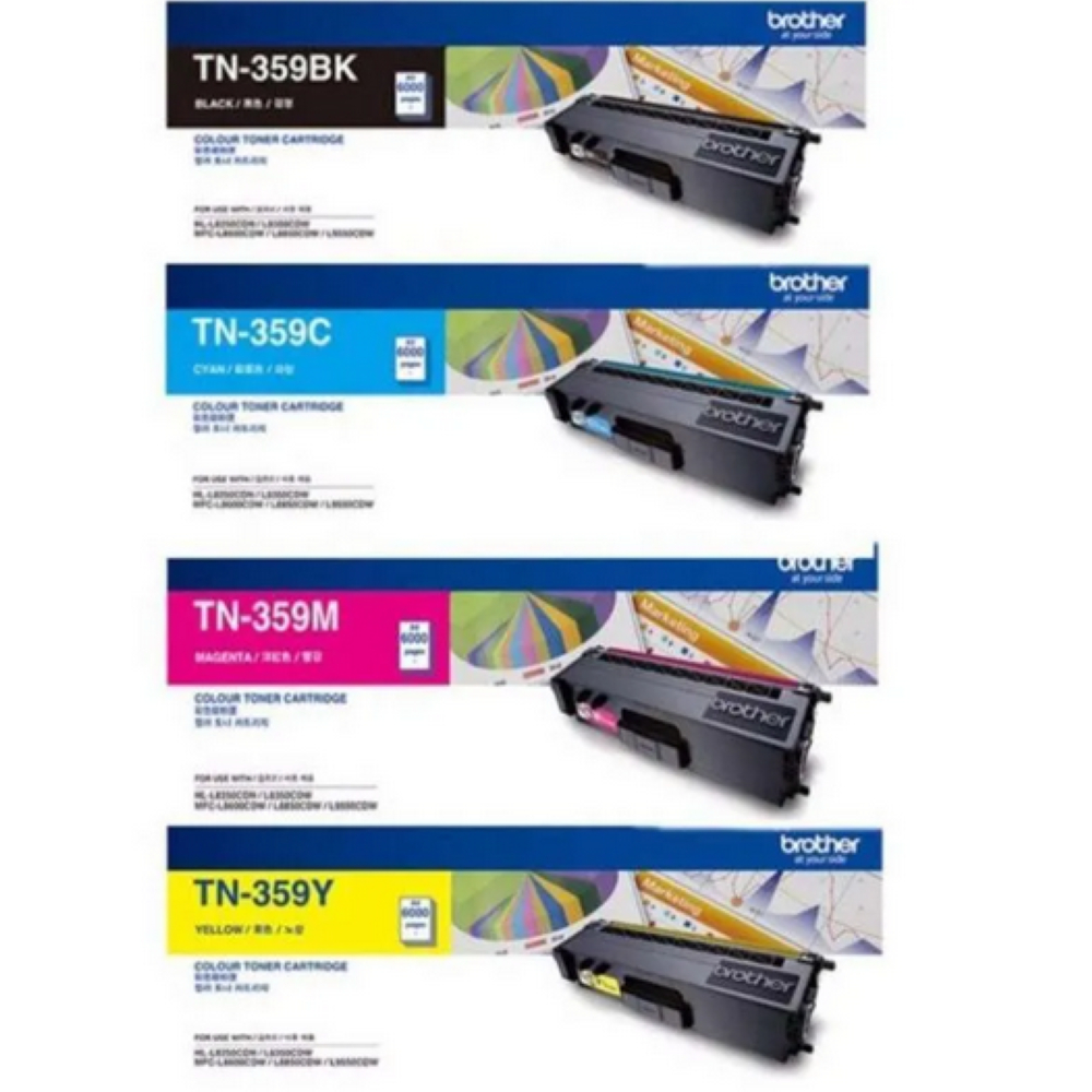 Brother Toner TN-359 C/M/Y (Super High Yield) / TN359 Garansi Resmi