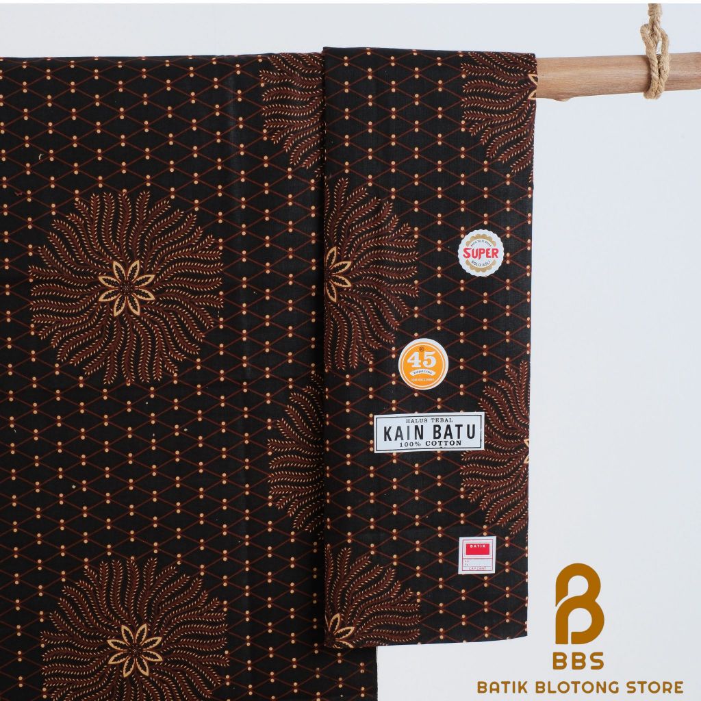 Kain batik 45 - jarik jawa asli - kain batik panjang - samping panjang tebal lembut
