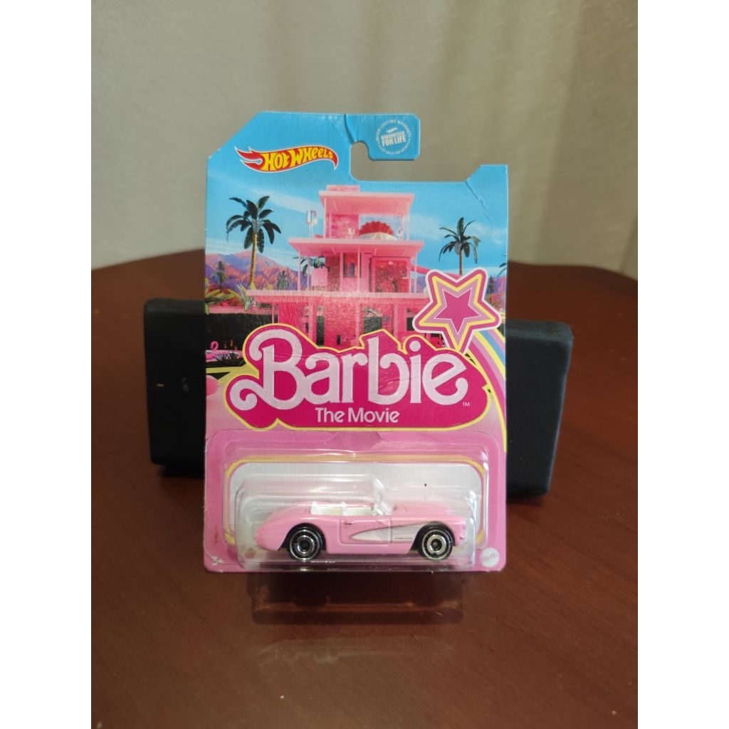 hotwheels barbie corvette