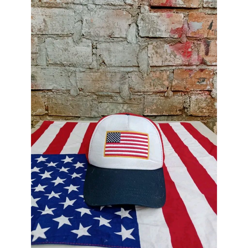 topi bucket harus Infinity American big logo topi vintage rare filson Redwing USA