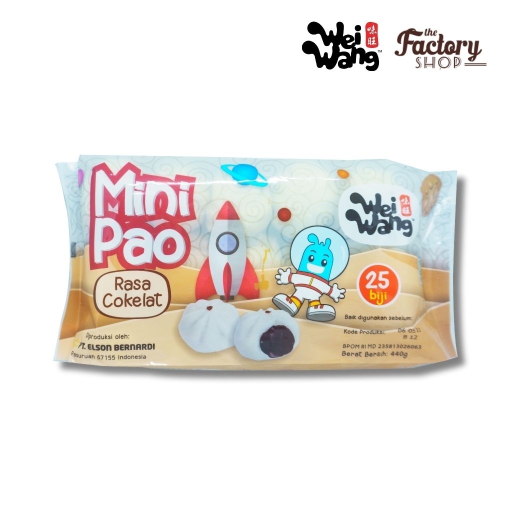 WEI WANG MINIPAO COKLAT MINI 25BJ