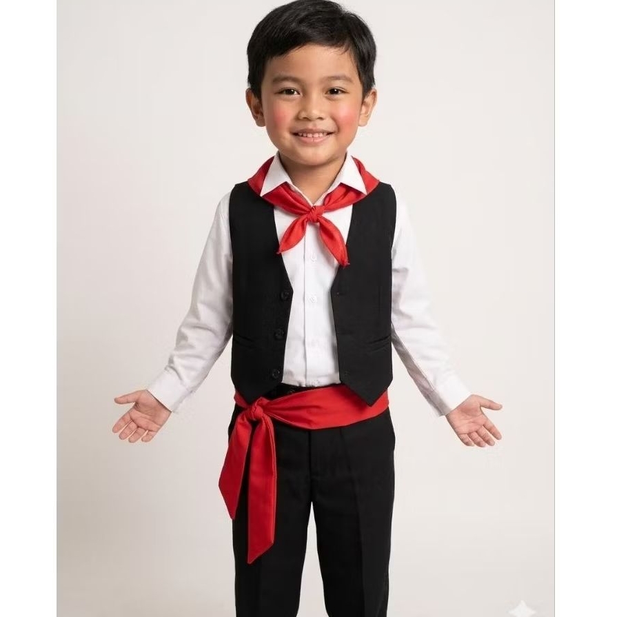 Baju Italy Cowok/Kostum Internasional Day/Kostum Negara Italy/Kostum Cosplay/Kostum Kekinian/Kostum 