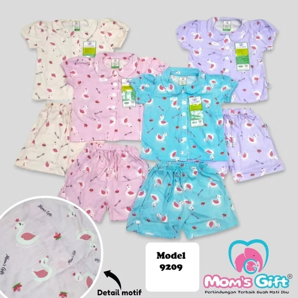 PROMO Paket Baju Bayi Setelan Anak Perempuan Moms Gift 9209 / Setelan Bayi Cewek / Setelan Anak Pere