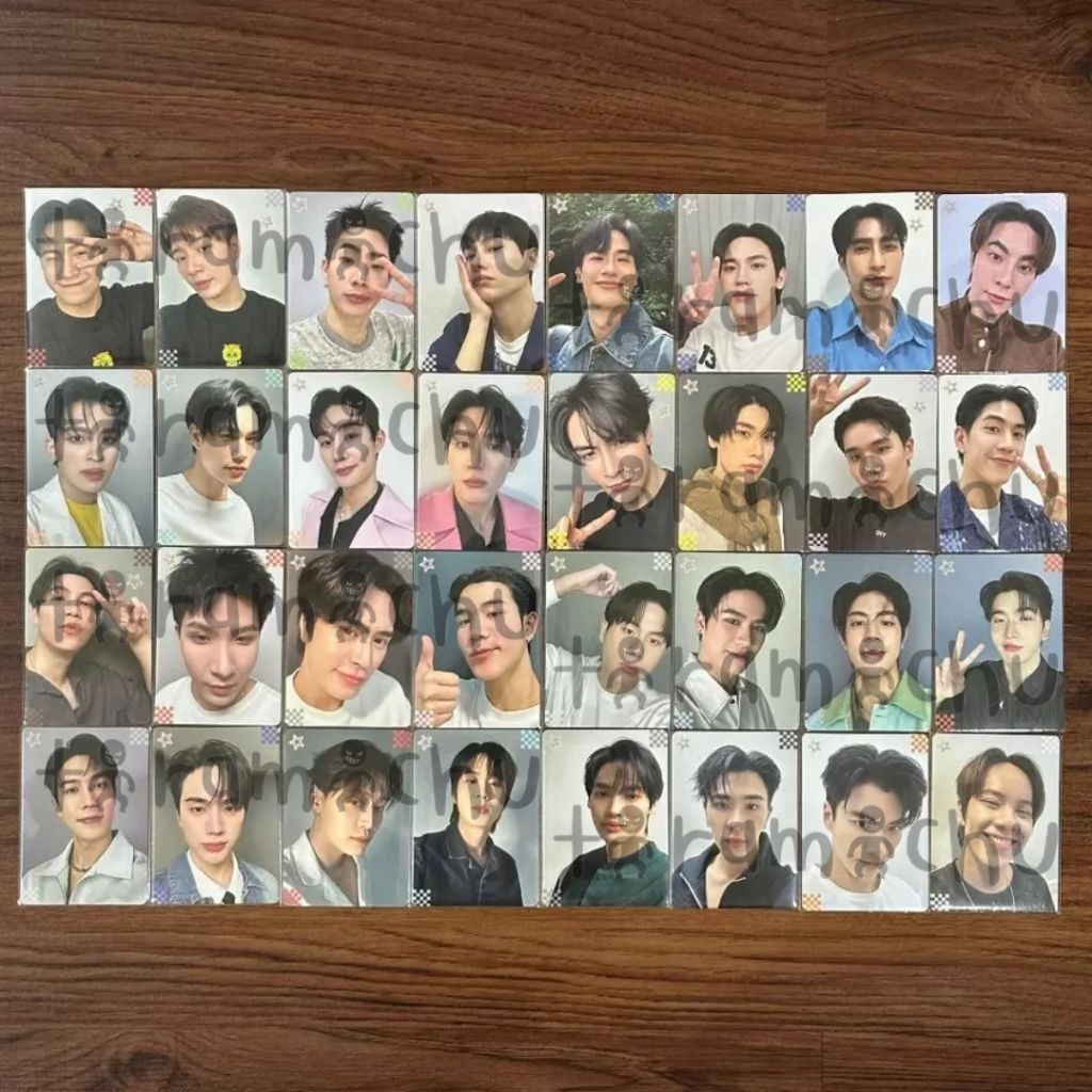 GMMTV CC Selfie Official Collectible Card - Krist Off Gun Earth Mix Force Satang Great Inn Win Metaw